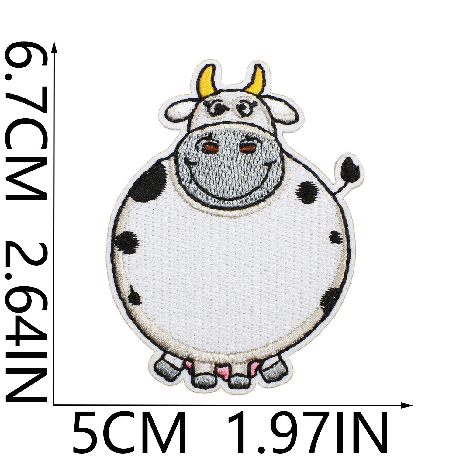 Wholesale Mother Cow Embroidery Cloth Patches